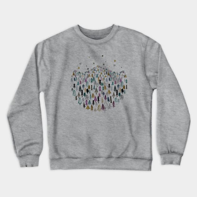 Mountain Crewneck Sweatshirt by ninoladesign